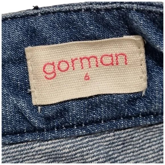 GORMAN Maxi Length Denim Skirt with Embroidery, Size 6 - Picture 8 of 8